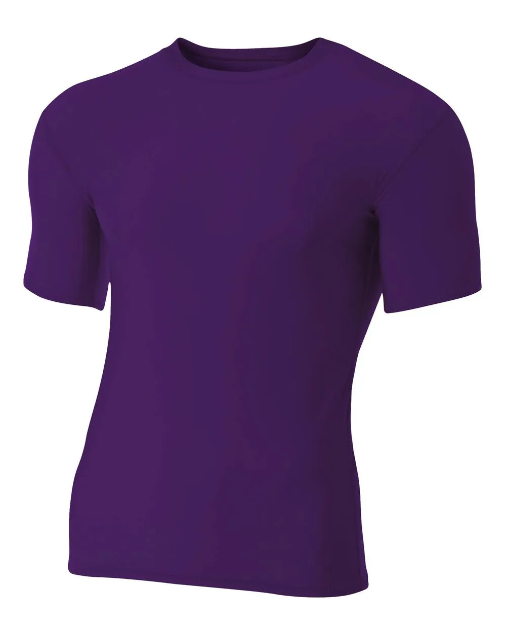 A4 Youth Short Sleeve Compression Crew