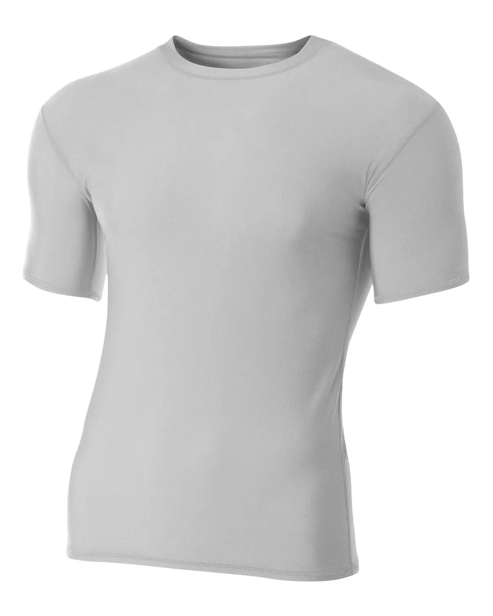 A4 Youth Short Sleeve Compression Crew