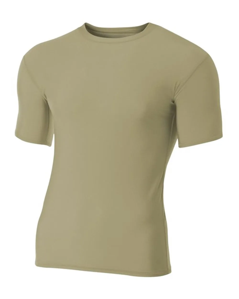 A4 Youth Short Sleeve Compression Crew