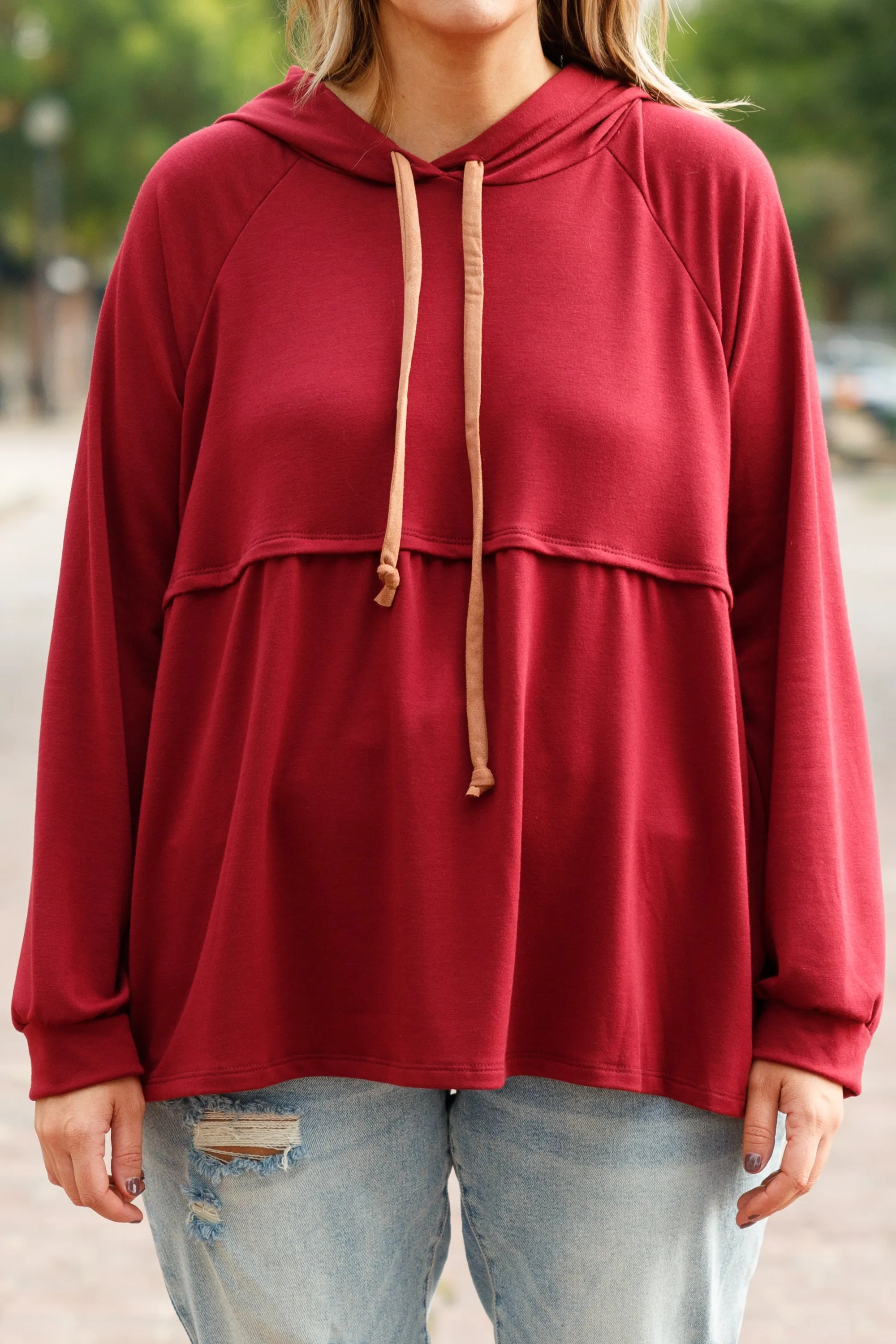 Admiral Hoodie, Burgundy