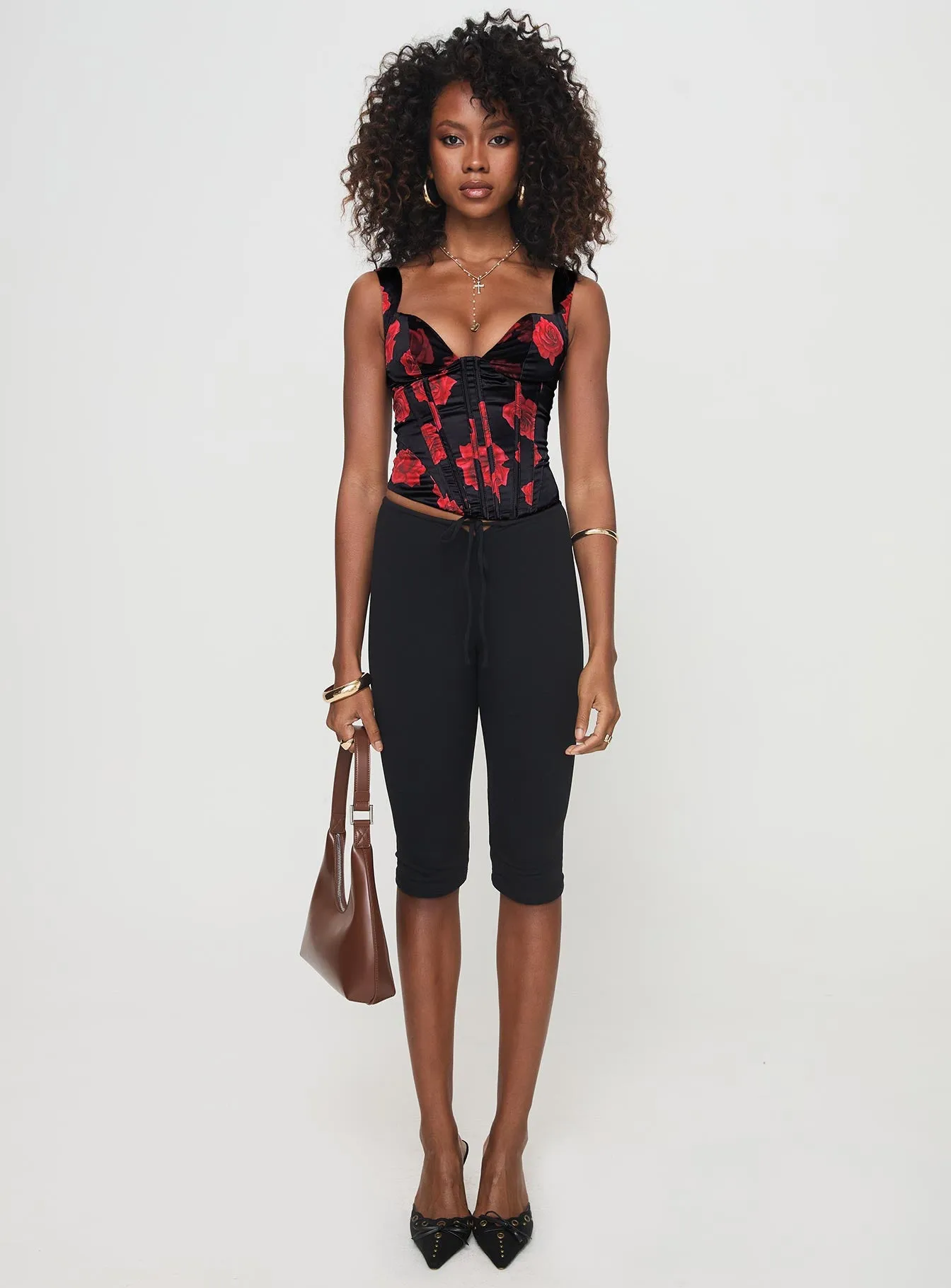 Alarice Top Black / Red