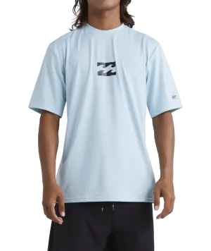 Billabong Mens All Day Wave Short Sleeve Rashguard T-Shirt