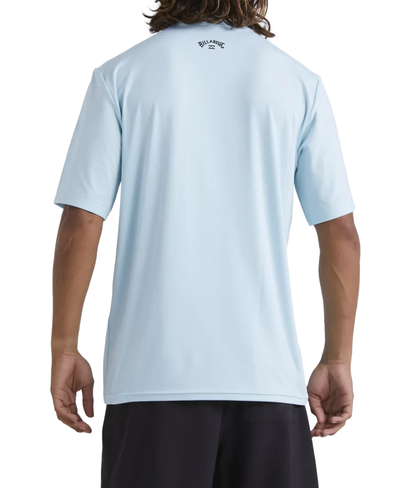 Billabong Mens All Day Wave Short Sleeve Rashguard T-Shirt