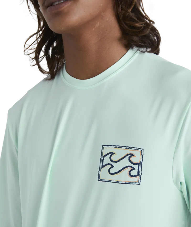 Billabong Mens Crayon Wave Short Sleeve T-Shirt