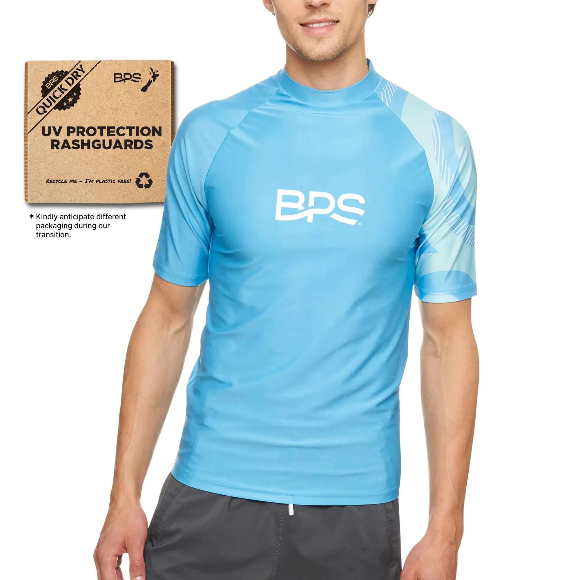 BPS Short Sleeve Rashguard / Swim Shirt