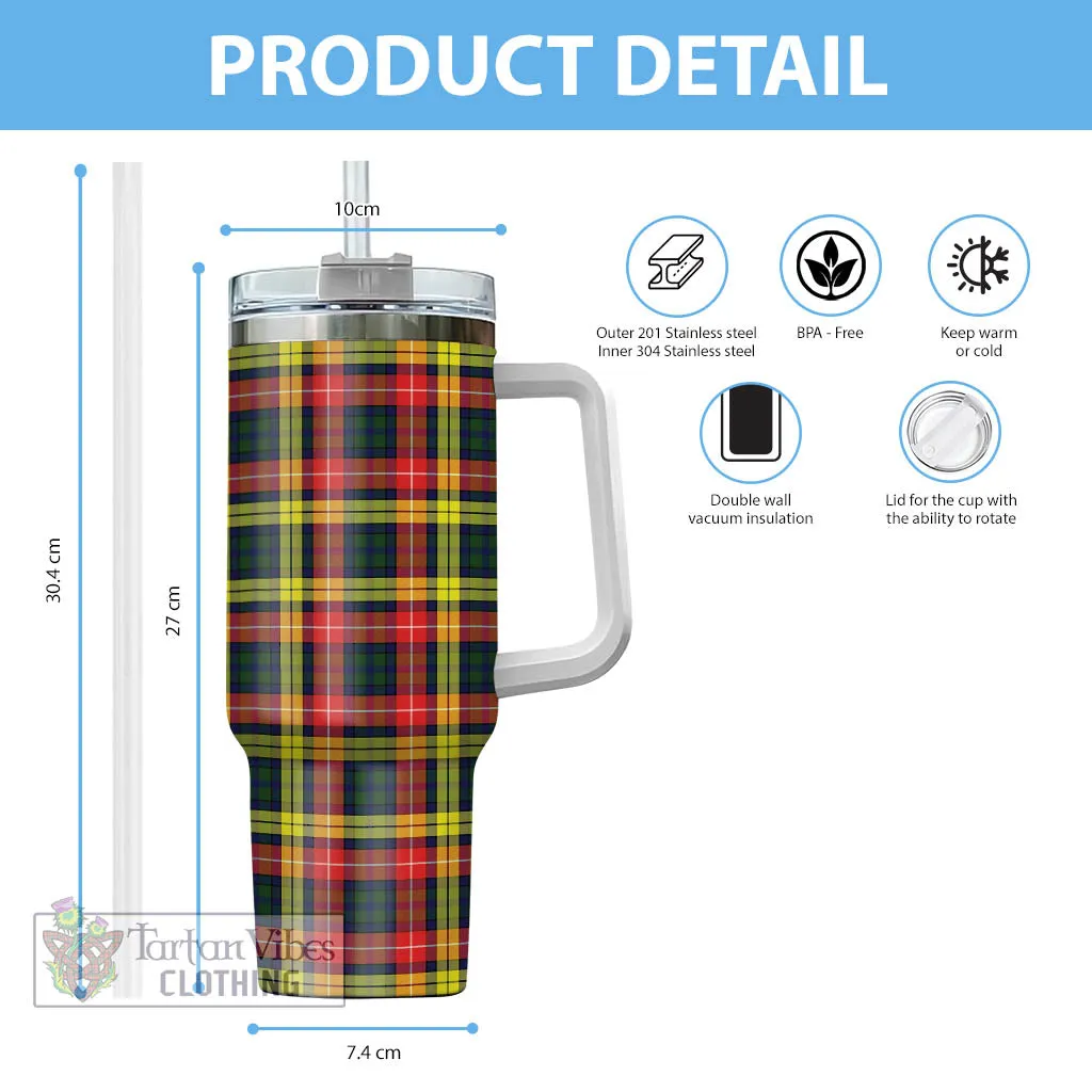 Buchanan Modern Tartan Tumbler with Handle