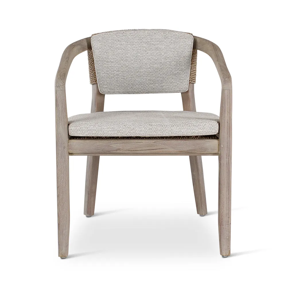 Castle Line Elisa Armchair – Grey and Beige