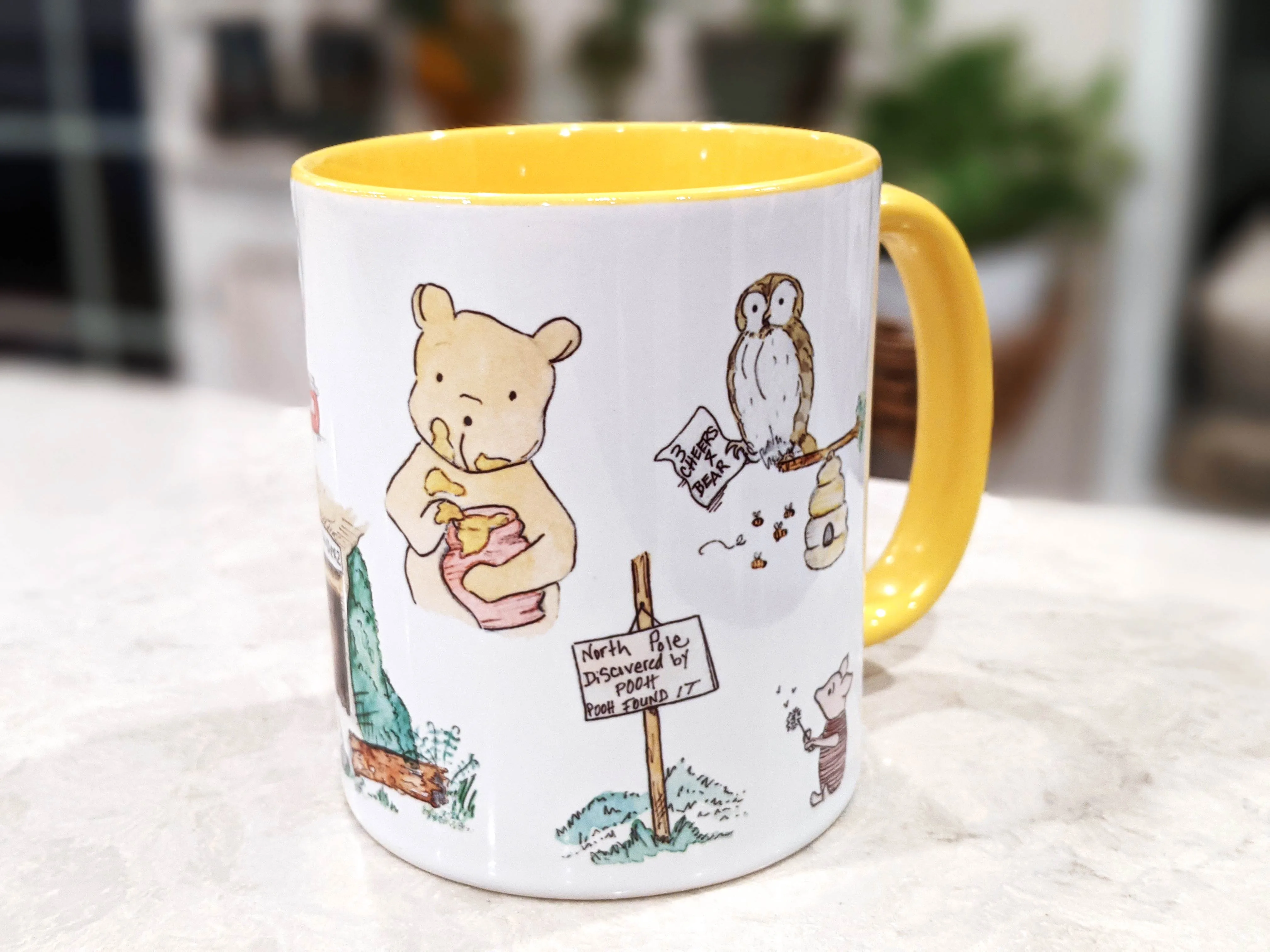 Classic Winnie-The-Pooh Collage Coffee Mug