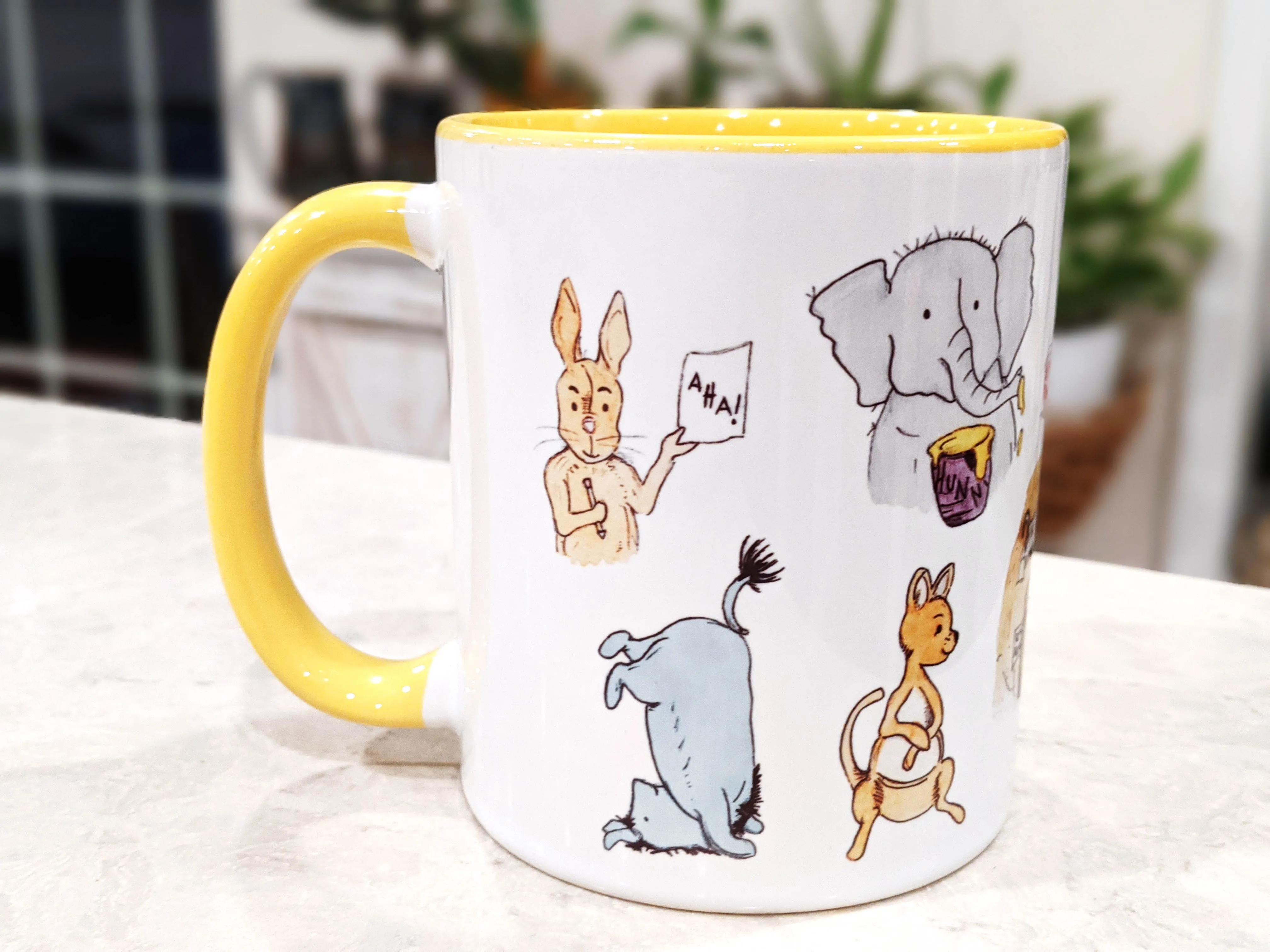 Classic Winnie-The-Pooh Collage Coffee Mug