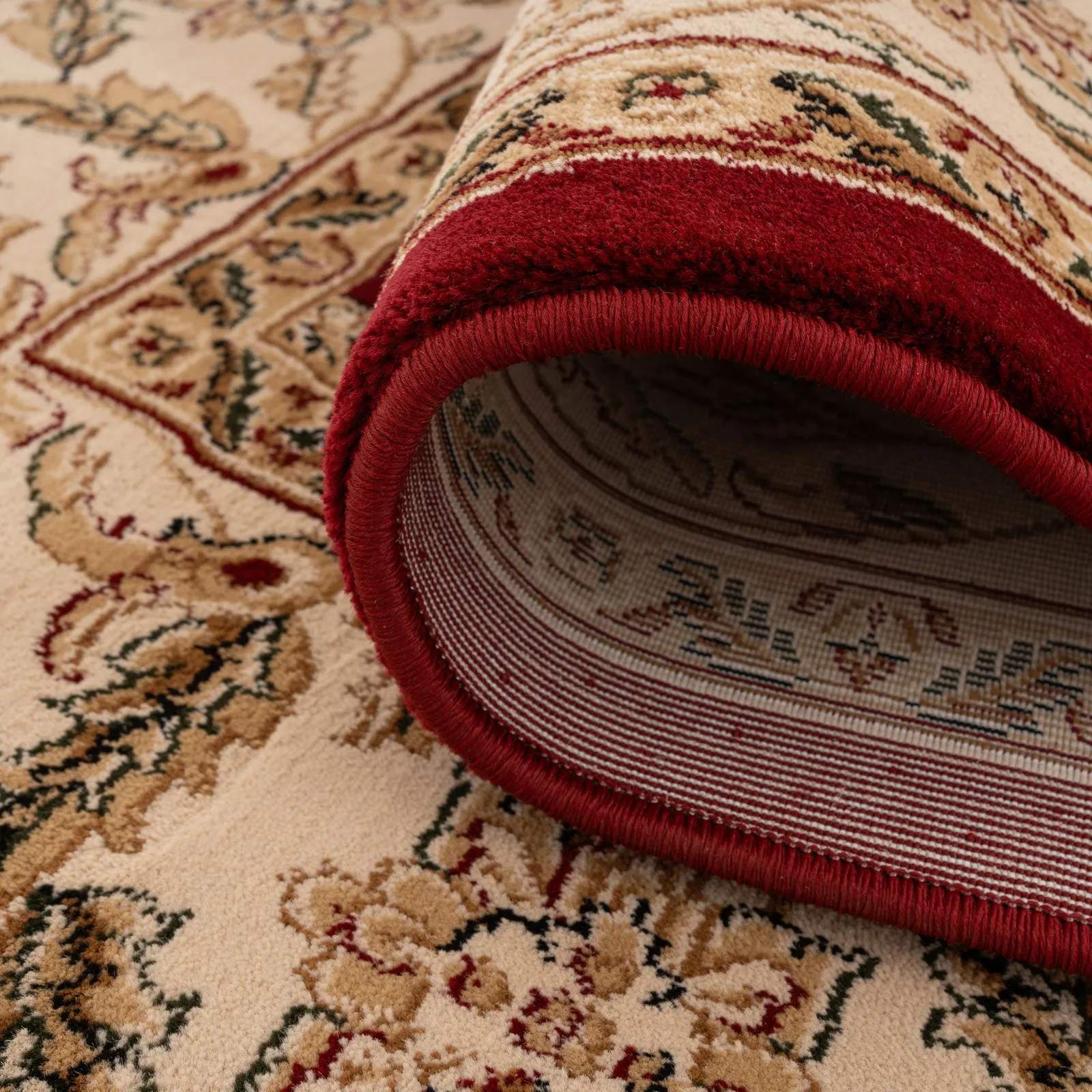 Classical Red Floral Rug - Tirta