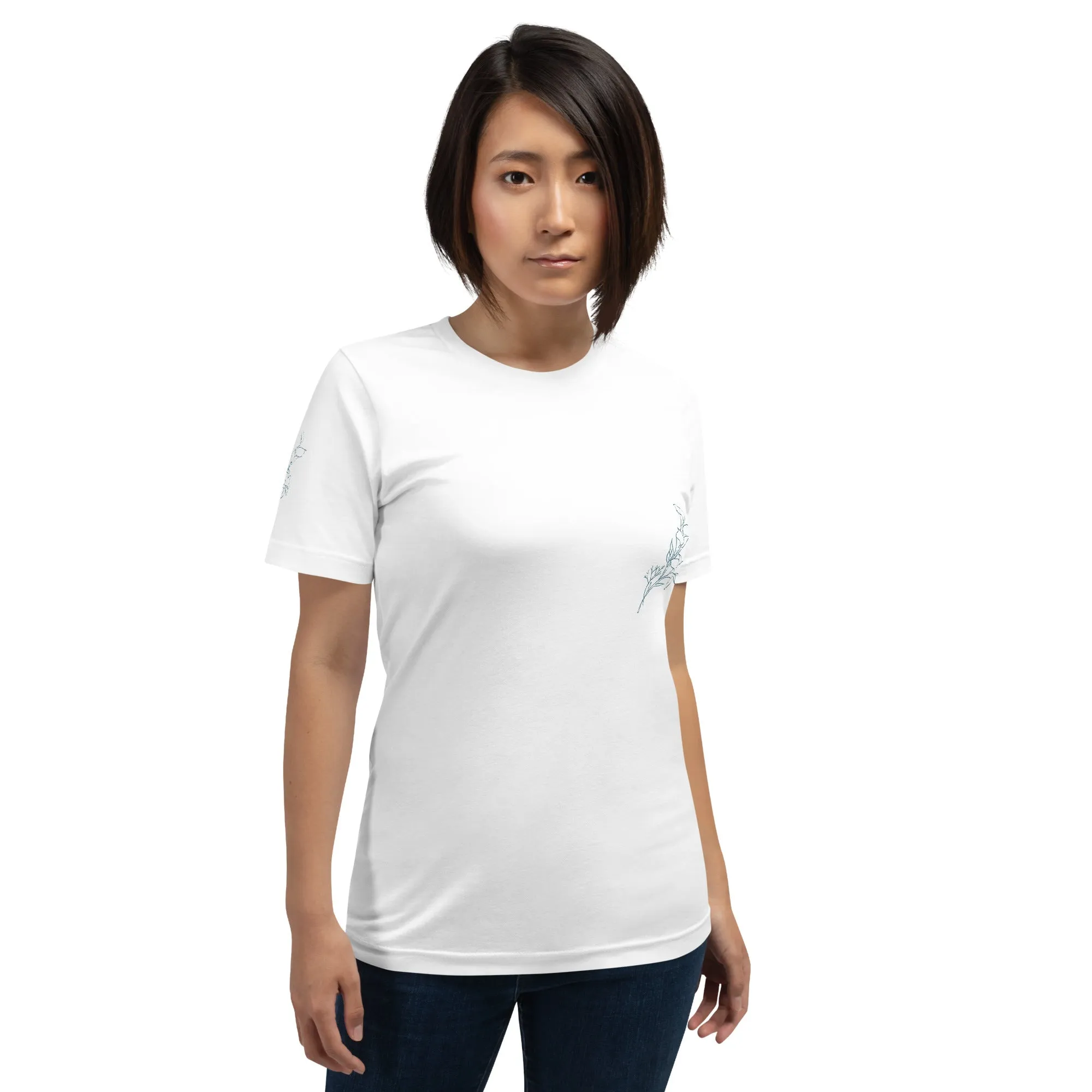 Floral Unisex T-Shirt - Embrace Spring Any Day | 100% Cotton