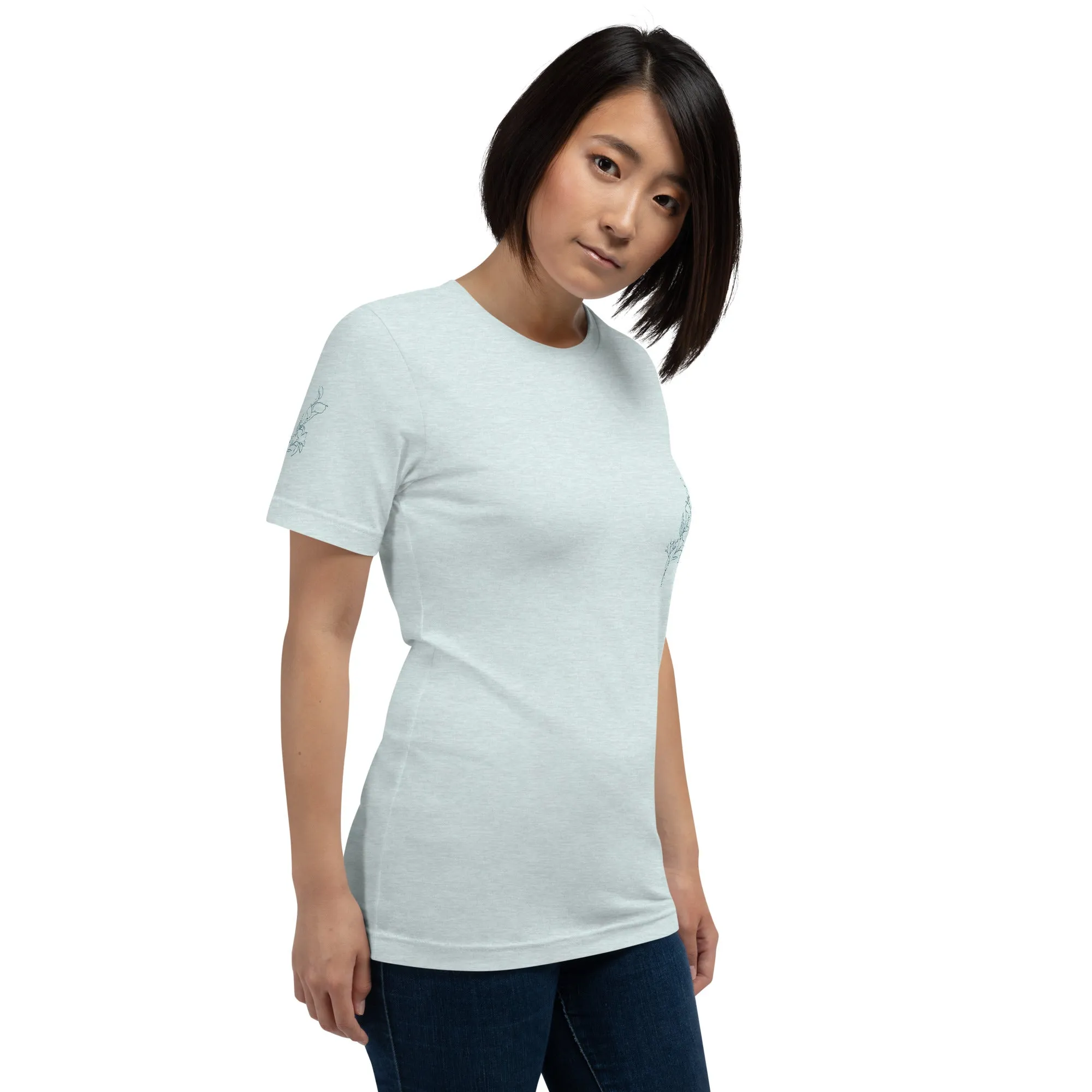 Floral Unisex T-Shirt - Embrace Spring Any Day | 100% Cotton