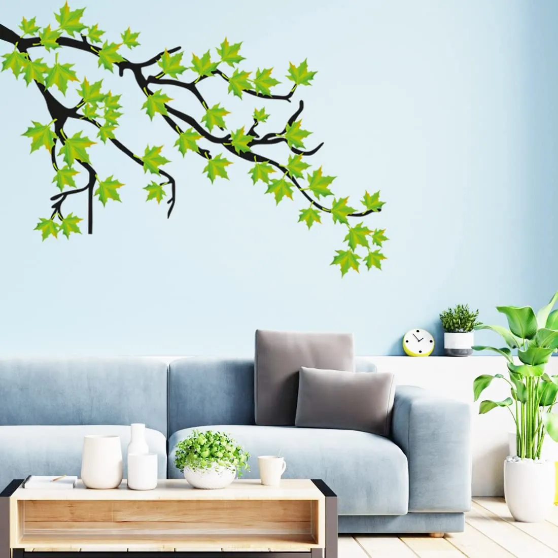 god & god's Vinyl New Modern Art & Trendy Wall Stickers For Home Decoration, Living Room, Bedroom Size Large-1378