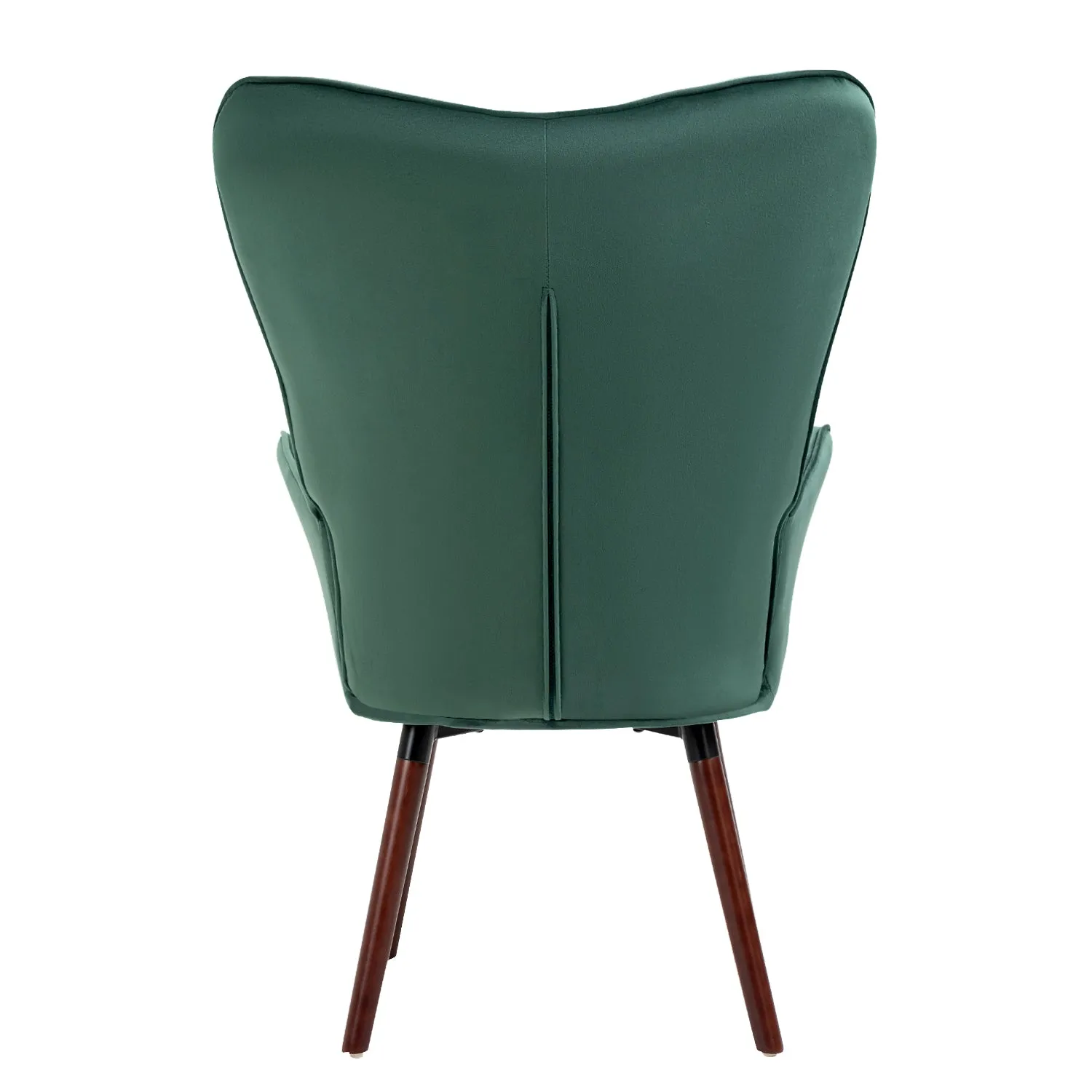 Green Velvet Tufted Arm Chair - HomyCasa
