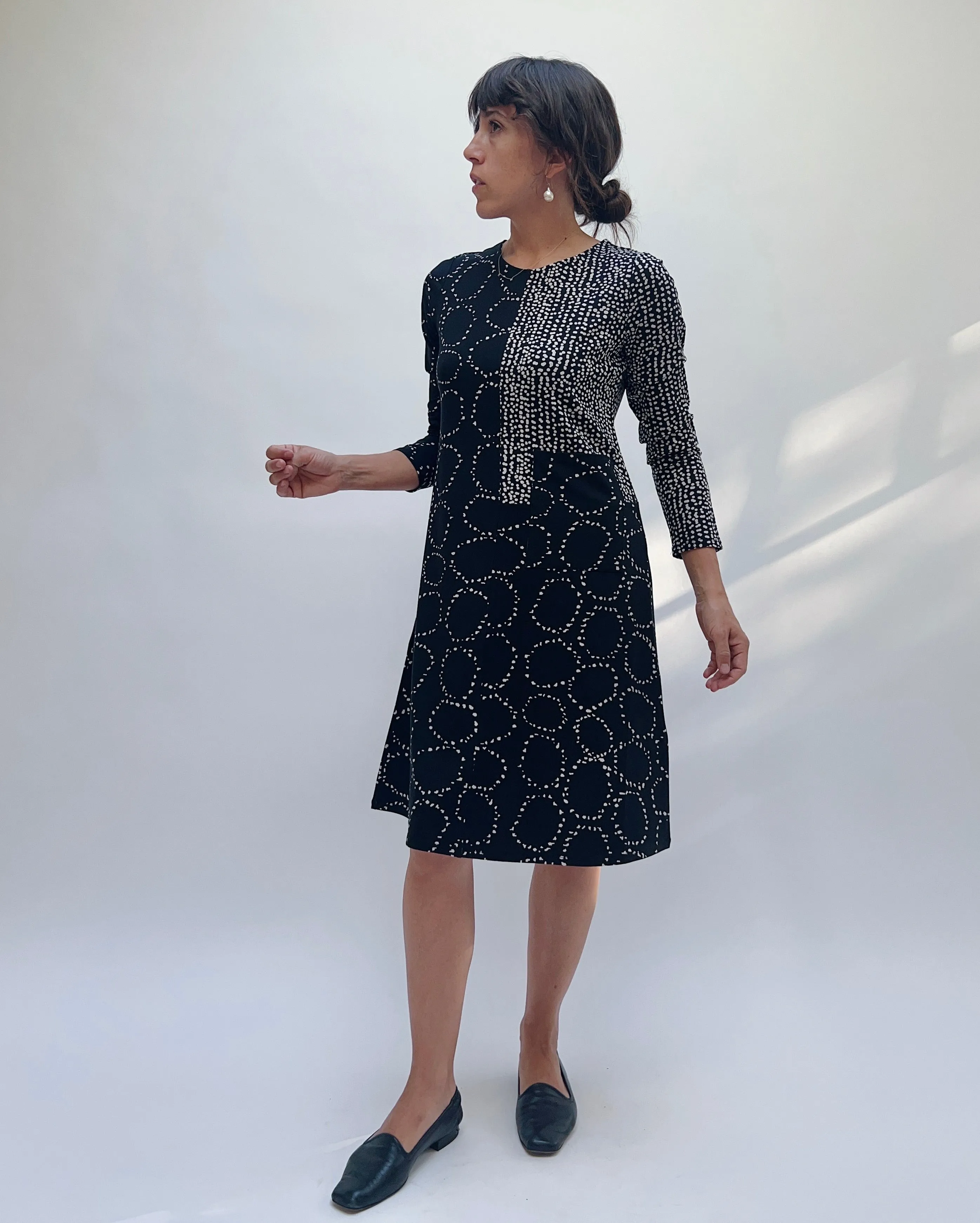 Habitat | Core Travel Patch Pocket Dress in Black