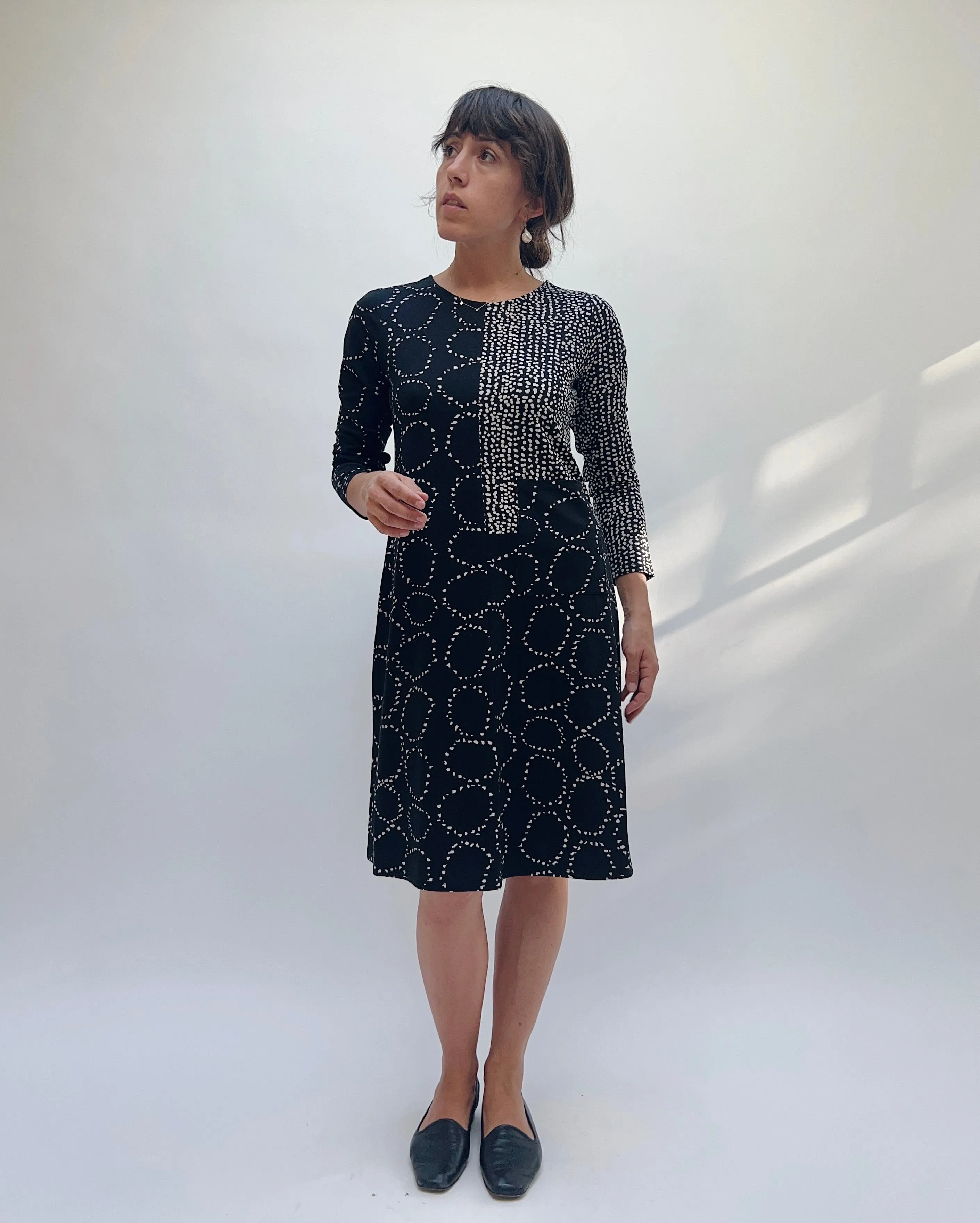 Habitat | Core Travel Patch Pocket Dress in Black