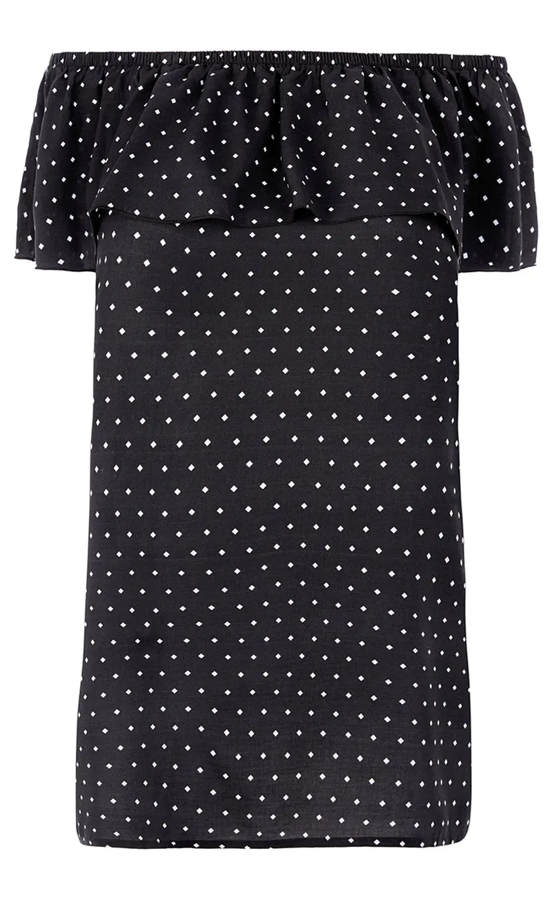 Jewel Cove Black Dress, Special Order S - XL