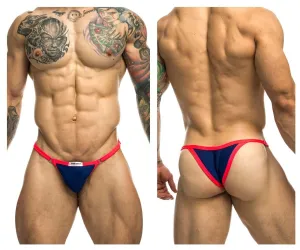 JUSTIN SIMON XSJ12 Bikini One Color Royal Blue