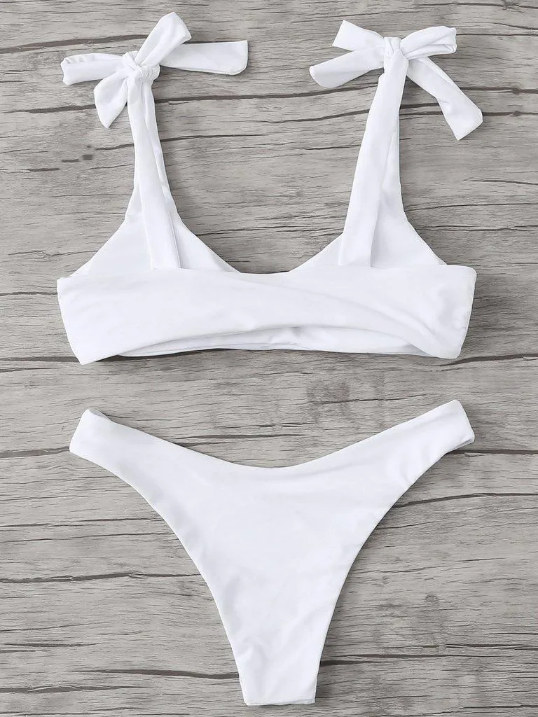 Knot Straps Bikini Set