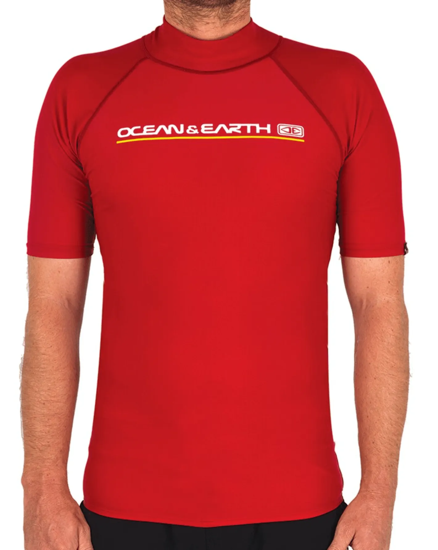 Mens Script S/S Rash Shirt