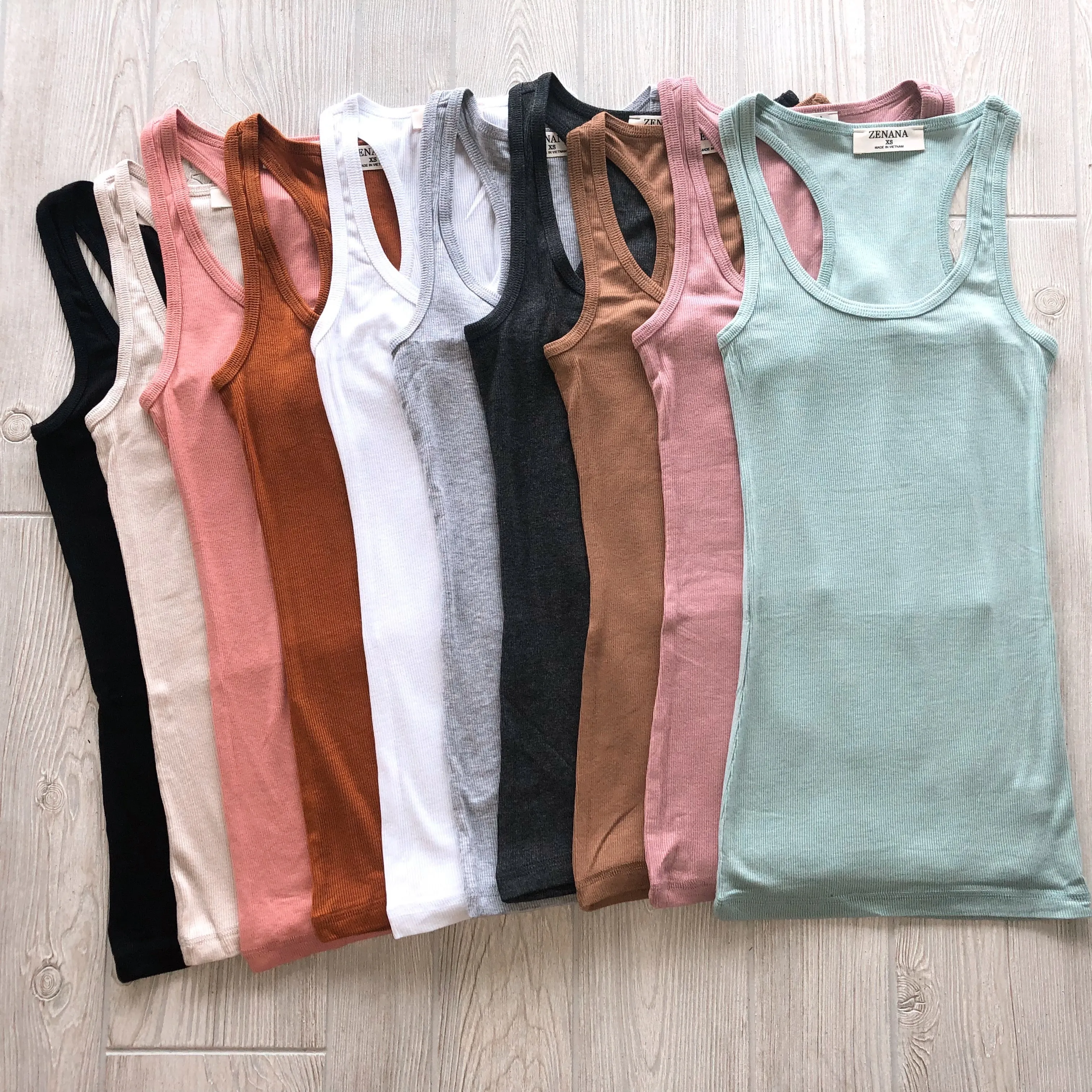 New Basic Racerback Tank • More Colors!