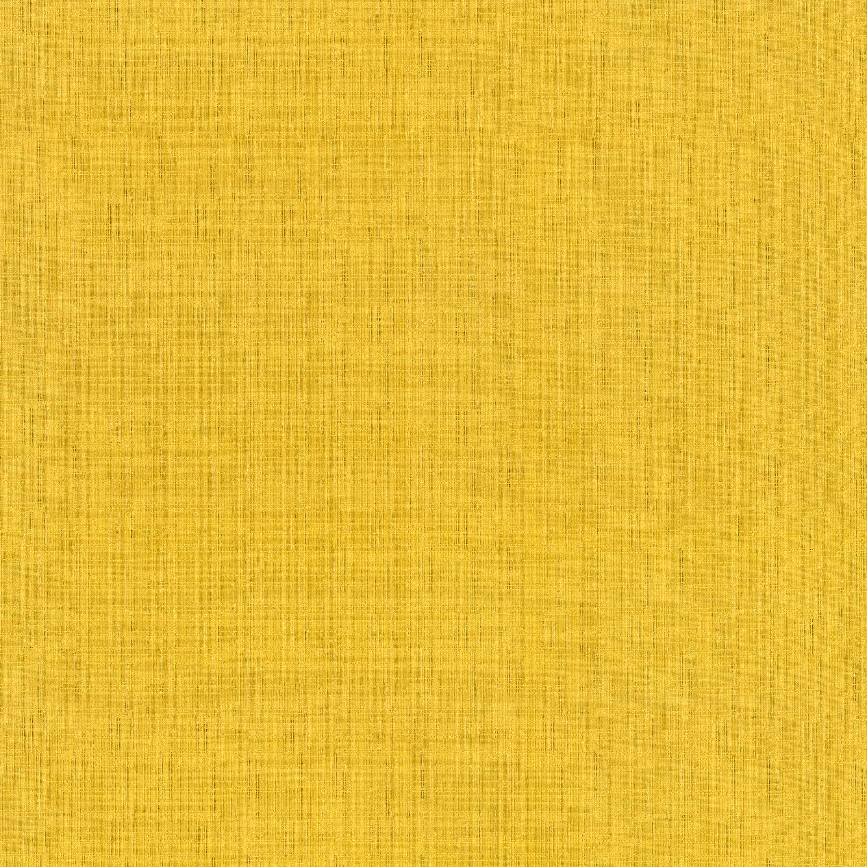 Outdoor/Indoor Fresco Solids Yellow Rounded Corners Seat Cushion (Set of 2)