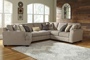 Pantomine Sectional with Cuddler