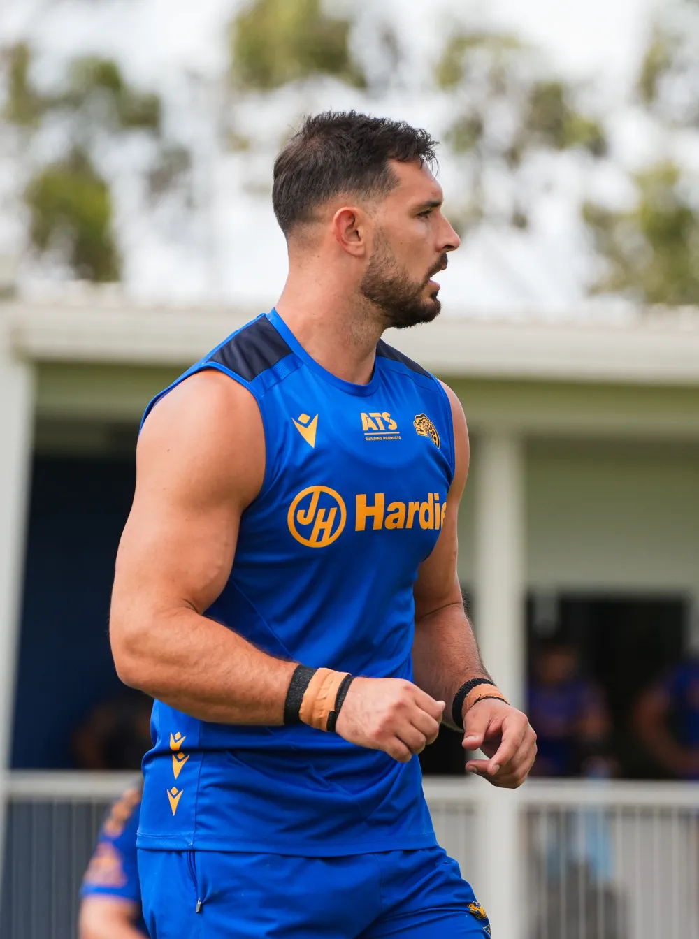Parramatta Eels 2025 Player Training Singlet - Blue