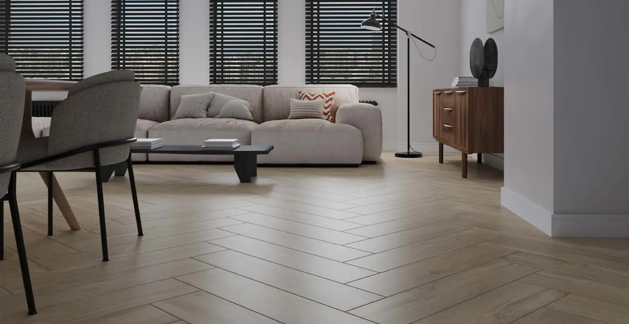 Pine Nogal R Porcelain Matt Tile 8X35