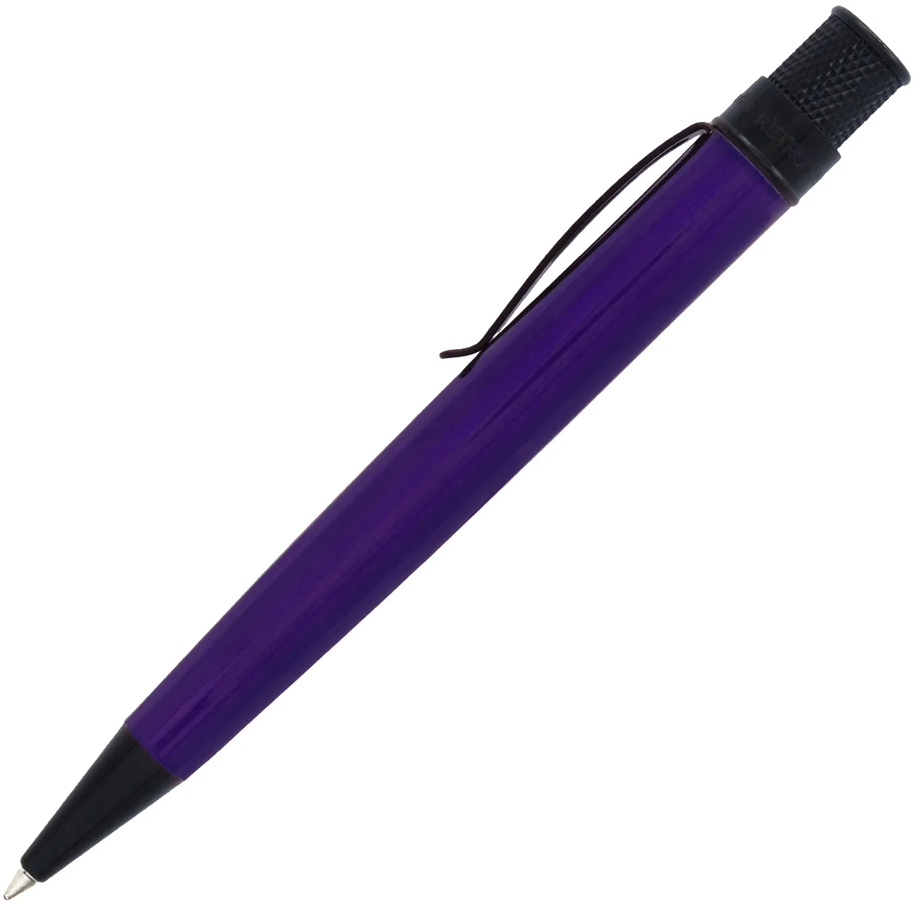 Retro 1951 Stealth - Midnight Purple Rollerball Pen