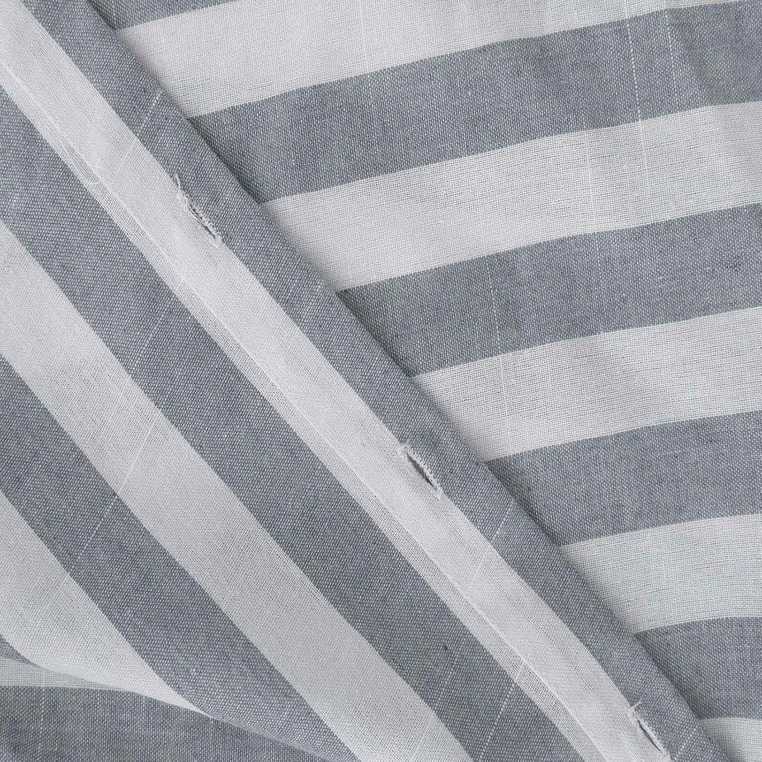 Striped Button Down Shirt Women Plus Size Business Casual Summer Short Sleeve Tops Cotton Linen Fitted Work Shirts