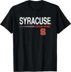 Syracuse Orange Vintage Stripe Logo Officially Licensed T-Shirt