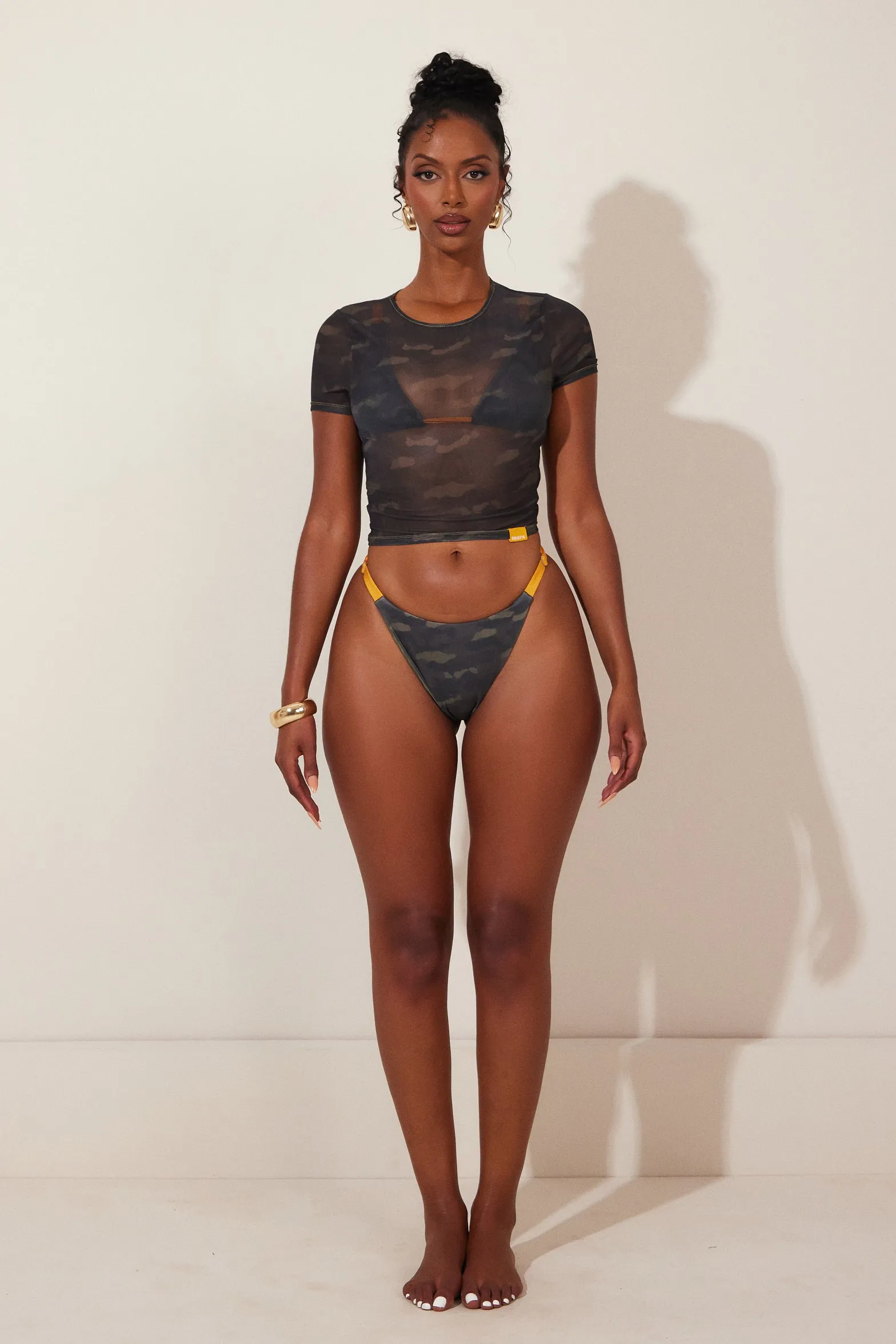 The Ini Top in Orange
