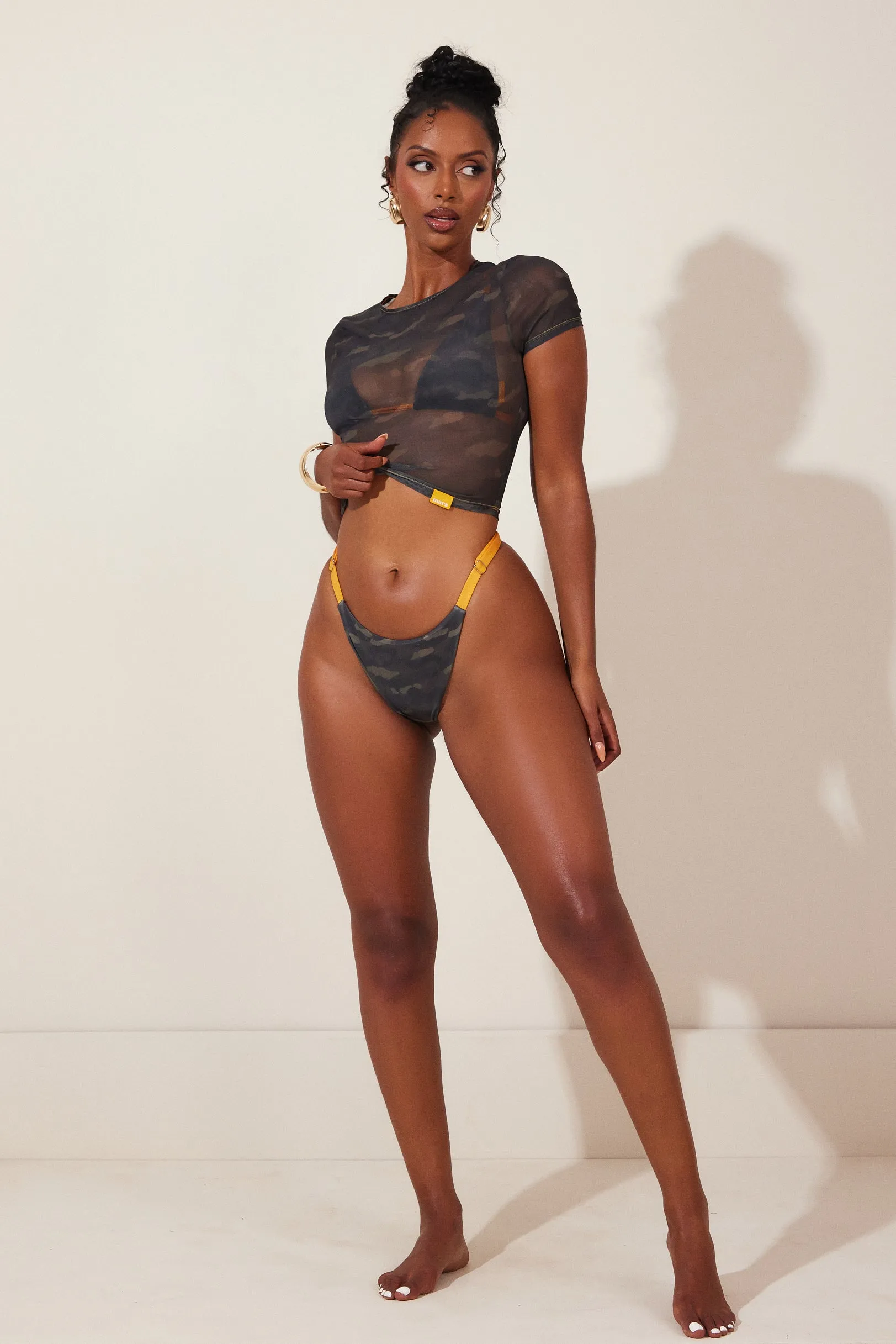 The Ini Top in Orange