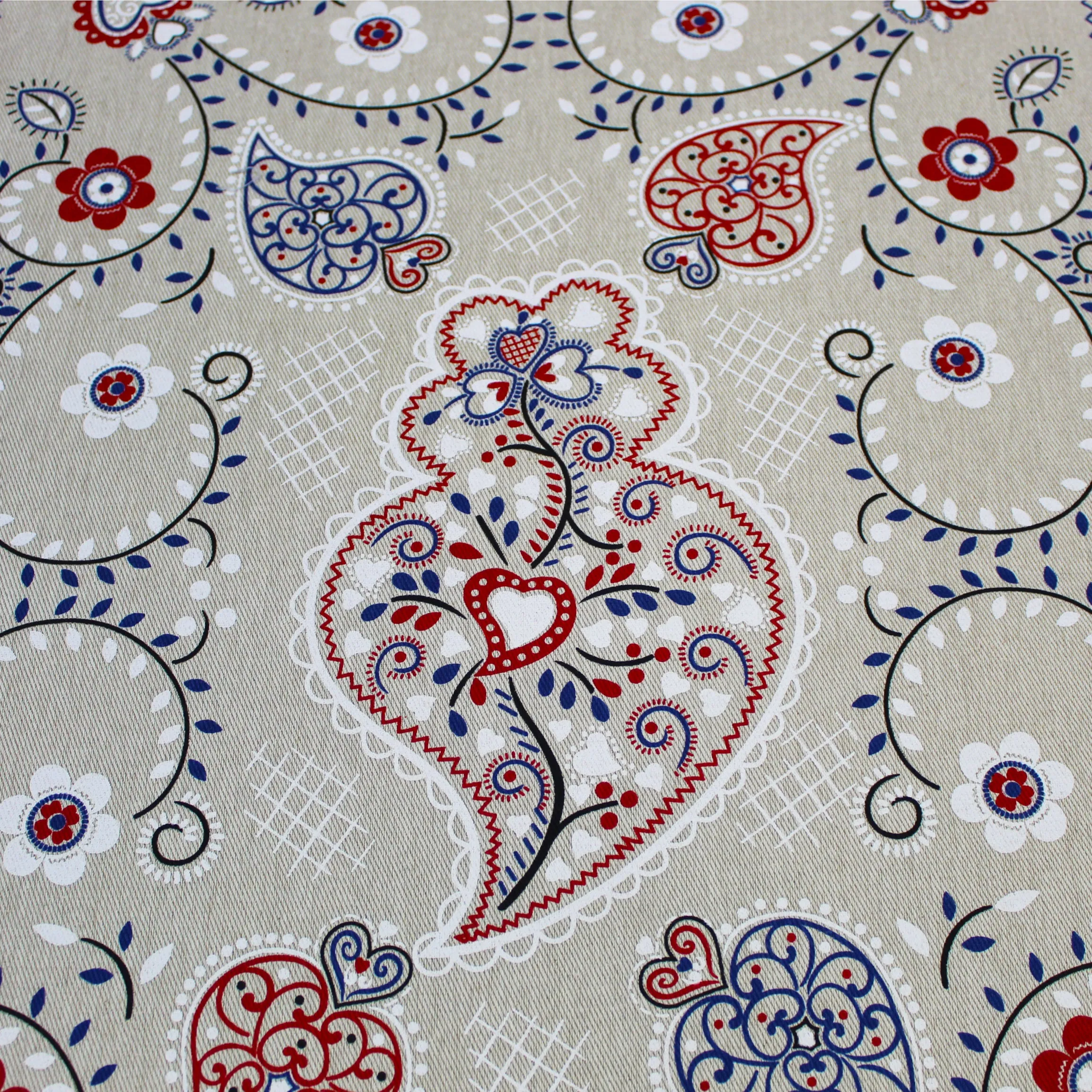Traditional Portuguese Viana Heart Cotton Kitchen Dish Towel, Set of 2
