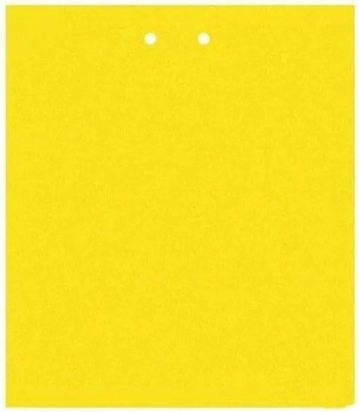 Yellow Sticky Fly Traps (20 Pieces) for Pest Control